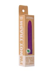 7" Vibrator - Biodegradable - Purple-thumb-2