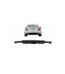 Diffuser Πίσω Προφυλακτήρα Για Mercedes-Benz C-Class W204 11-14 Facelift Amg C63 Look Με 2 Διπλές Εξατμίσεις Δεξιά & Αριστερά Απ