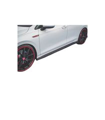 Πλαινά Μαρσπιέ Για VW Golf VIII (8) 20+ Πρόσθετο Για GTI & R Μασπιέ Γυαλιστερό Μαύρο Από Abs Πλαστικό Maxton Design 2 Τεμάχια-thumb-1