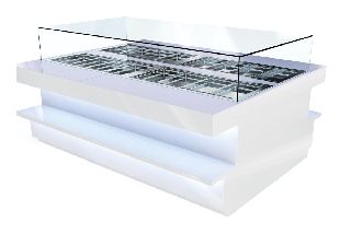 ΠΡΟΣΦΟΡΑ!!! Βιτρίνα Self Service Ψυχόμενη Για Μπουφέ, 150x110x120 CS-143-R