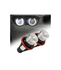 Λάμπες Led Για Angel Eyes Bmw E39 / E53 / E65 / E66 / E60 / E61 / E63 / E64 / E87 6watt Λευκές 2 Τεμάχια
