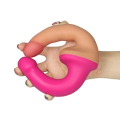 Double-ended Dildo Flesh-Pink-thumb-2