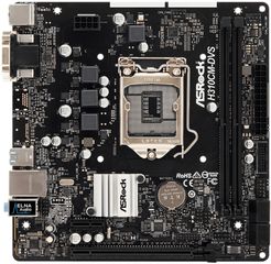 Asrock H310CM-DVS, Intel, Socket 1151, Micro ATX, 2xDDR4, 4xSATA3, USB3.1, DVI-D, VGA (90-MXB8K0-A0UAYZ)