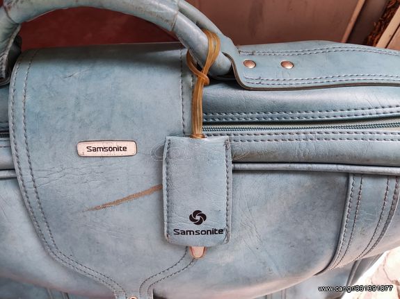 Samsonite βαλίτσα δερμάτινη 65Χ20Χ45-thumb-3