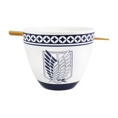 ATTACK ON TITAN - Ramen Bowl with Chopstick 470ml - Emblem