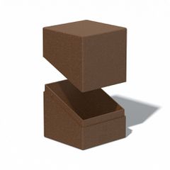 Ultimate Guard Return To Earth Boulder Deck Case 100+ Standard Size Brown-thumb-1