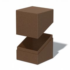 Ultimate Guard Return To Earth Boulder Deck Case 100+ Standard Size Brown-thumb-4