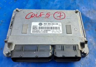 VOLKSWAGEN GOLF 5 2004-2008  , VOLKSWAGEN ,VW  ΕΓΚΕΦΑΛΟΣ ΜΗΧΑΝΗΣ  06A906033EM