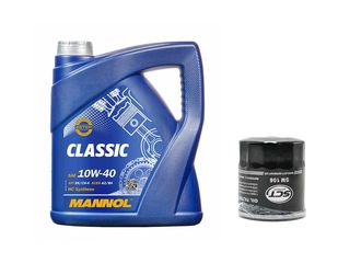 Mannol Classic Λάδι 10W-40 4LT-Φιλτρο Λαδιού SCT για Citroen C1-Toyota Aygo-Yaris