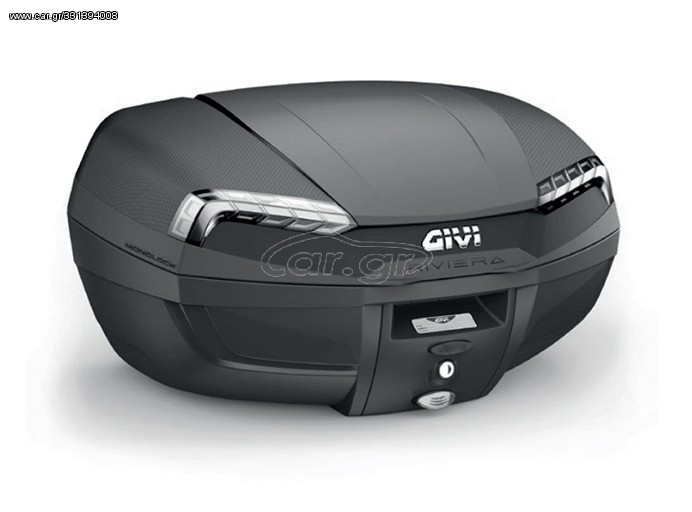Βαλίτσα GIVI 46 λίτρα E46N Riviera monolock μαύρη 