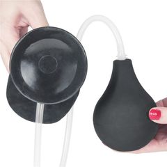 11'' Squirting Extreme Dildo - Black-thumb-2