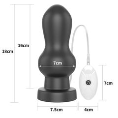 7" King Sized Vibrating Anal Rammer-thumb-1