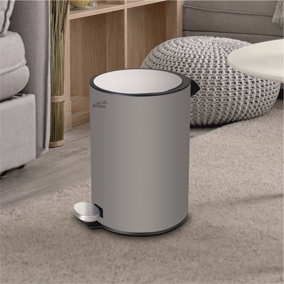 ΧΑΡΤΟΔΟΧΕΙΟ 5L ΓΚΡΙ INTER CERAMIC 7072G