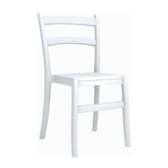SIESTA TIFFANY WHITE ΚΑΡΕΚΛΑ ΠΟΛ/ΝΙΟΥ 45Χ51Χ85εκ.20.0062