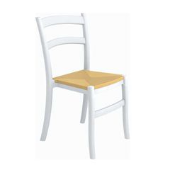 SIESTA TIFFANY S WHITE ΚΑΡΕΚΛΑ ΠΟΛ/ΝΙΟΥ 45Χ51Χ85εκ.20.0050