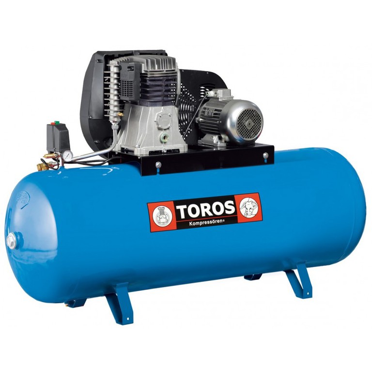 Αεροσυμπιεστής με Ιμάντα 500Lt 7.5Hp - ΙΜΑΝΤΑ - TOROS (#602021)