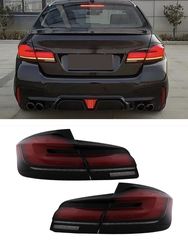 ΦΑΝΑΡΙΑ ΠΙΣΩ LED Taillights BMW 5 Series F10 (2011-2017) with Dynamic Sequential Turning Light Upgrade to LCI G30 Design