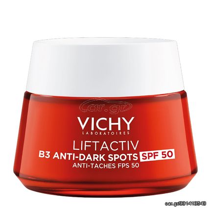 Vichy Liftactiv B3 Anti-Dark Spots 48ωρη Κρέμα Προσώπου Ημέρας με SPF50 για Ενυδάτωση & Ατέλειες 50ml