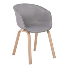 OPTIM Πολυθρόνα Μέταλλο Βαφή Φυσικό, PP Sand Beige, Ύφασμα Cappuccino
