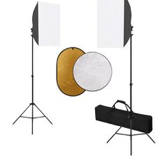 Κιτ Φωτογραφικού Στούντιο με Φώτα Softbox & Ανακλαστήρα 3067060