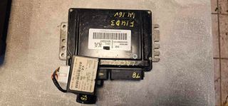 CHEVROLET LACETTI 05-11 ΣΕΤ IMMOBILIZER ΕΓΚΕΦΑΛΟΣ ΚΙΝΗΤΗΡΑ  F14D3 1400 16V 5WY1E01D