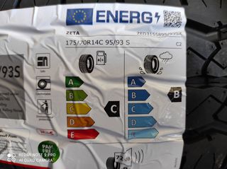 175/70/R14C (6-ΛΙΝΑ) 4 ΕΛΑΣΤΙΚΑ ΚΑΙΝΟΥΡΓΙΑ ZETA ΕΝΙΣΧΥΜΕΝA...............ΕΤΟΣ ΠΑΡΑΓΩΓΗΣ 2026 175/70/R14C.........ΜΕ ΦΠΑ-thumb-2