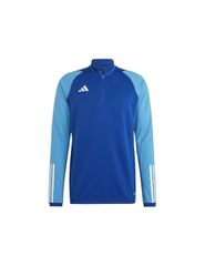 Adidas Tiro 23 Competition Ανδρική Μπλούζα με Φερμουάρ Μακρυμάνικη Μπλε HU1309