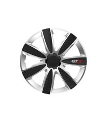Τάσια Τροχών Αυτοκινήτου 14" GTX 102789 Carbon Μαύρο & Ασημί CBX 4 Τεμάχια