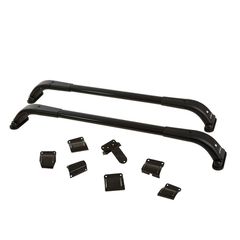 Μπάρες οροφής αλουμινίου Hermes GS2 μαύρες για Suzuki Grand Vitara (ΙΙ)(Fixed Points)