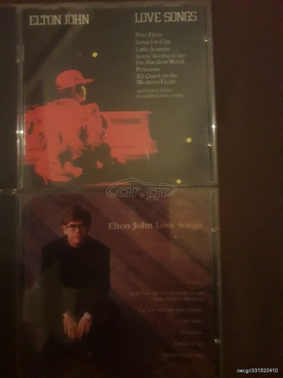 ELDON JOHN LOVE SONGS 2 CD COLLECTION
