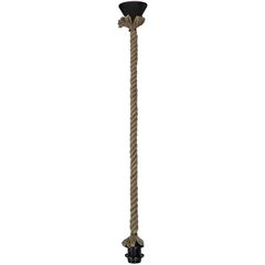 Κρεμαστό Φωτιστικό E/27K Rope Ring 1L Ut-Bl 31-0955 Heronia