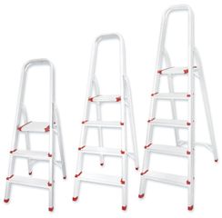 Inox Kiss LAD104 Σκάλα Αλουμινίου με 3+1 Σκαλοπάτια 130cm