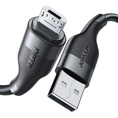 JOYROOM USB CABLE - MICRO USB CHARGING / DATA TRANSMISSION 3A 1M BLACK (S-1030M12)