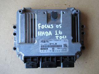Ford Focus '04 - '11 Εγκέφαλος Μηχανής 1.6 Tdci 8m51-12a650-lb