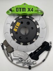 DTM SMART 453 4/300mm ΚΙΤ ΦΡΕΝΑ BRAKE KITS X4 GREEN ΠΡΑΣΙΝΕΣ ΤΕΤΡΑΠΙΣΤΟΝΕΣ