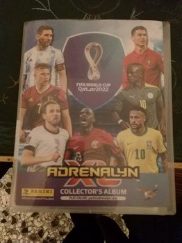 Panini fifa qatar adrenalyn XL άλμπουμ συμπληρωμένο.