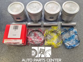 4 ΠΙΣΤΟΝΙΑ NISSAN 1200 A12 ΚΑΙΝΟΥΡΙΑ ΣΕΤ ΜΕ ΕΛΑΤΗΡΙΑ