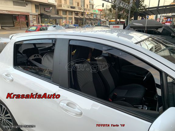 Ανεμοθραύστες Αυτοκινήτων Team HEKO σετ TOYOTA Yaris 2011-2019