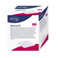 Hartmann Sterilux ES αποστειρωμένες γάζες 17 κλωστών 8ply 7.5x7.5cm (25x2τεμ) 205021