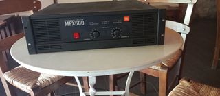  Τελικός επαγγελματικός Ενισχυτης JBL MPX600 2x600 στα 4ohm..2SUB WOOFER rms 300w στα 600w με 8ohms επιδαπέδια επαγγελματικά 