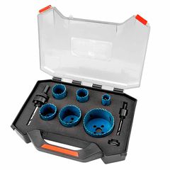 Bormann Pro BHT1410 Σετ Ποτηροπρίονα HSS με Διάμετρο από 20mm έως 68mm για Ξύλο και Μέταλλο *