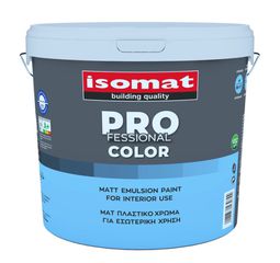 ISOMAT PROFESSIONAL COLOR ΠΛΑΣΤΙΚΟ ΛΕΥΚΟ 9L (3a) #