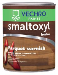 SMALTOXYL HYDRO PARQUET VARNISH ΓΥΑΛΙΣΤΕΡΟ ΒΕΡΝΙΚΙ ΠΑΤΩΜΑΤΩΝ ΔΙΑΦΑΝΟ VECHRO 2.5L