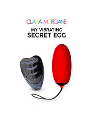 Επαναφορτιζόμενο Δονούμενο Κολπικό Αυγό My Vibrating Secret Egg με Remote Control (Κόκκινο) - Clara Morgane