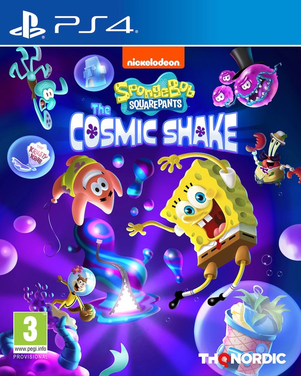 PS4 SpongeBob SquarePants Cosmic Shake