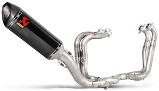 ΛΥΡΗΣ AKRAPOVIC ΟΛΟΣΩΜΗ EVOLUTION LINE (CARBON) 4-INTO-1 APRILIA TUONO V4 2017-2020, S-A10E8-RC