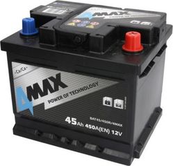 Μπαταρία Αυτοκινήτου 4MAX 45Ah 330A 12V