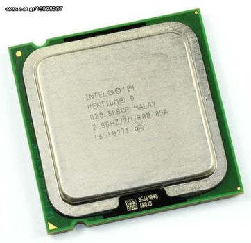 Intel Pentium D Processor 820 (2M Cache, 2.80 GHz, 800 MHz FSB)