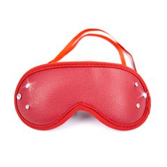 Naughty Toys κόκκινη σατέν καλύπτρα ματιών με στρασάκια