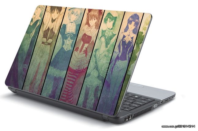 Αυτοκόλλητο Laptop - Anime-14" (34cm x 23,5cm)